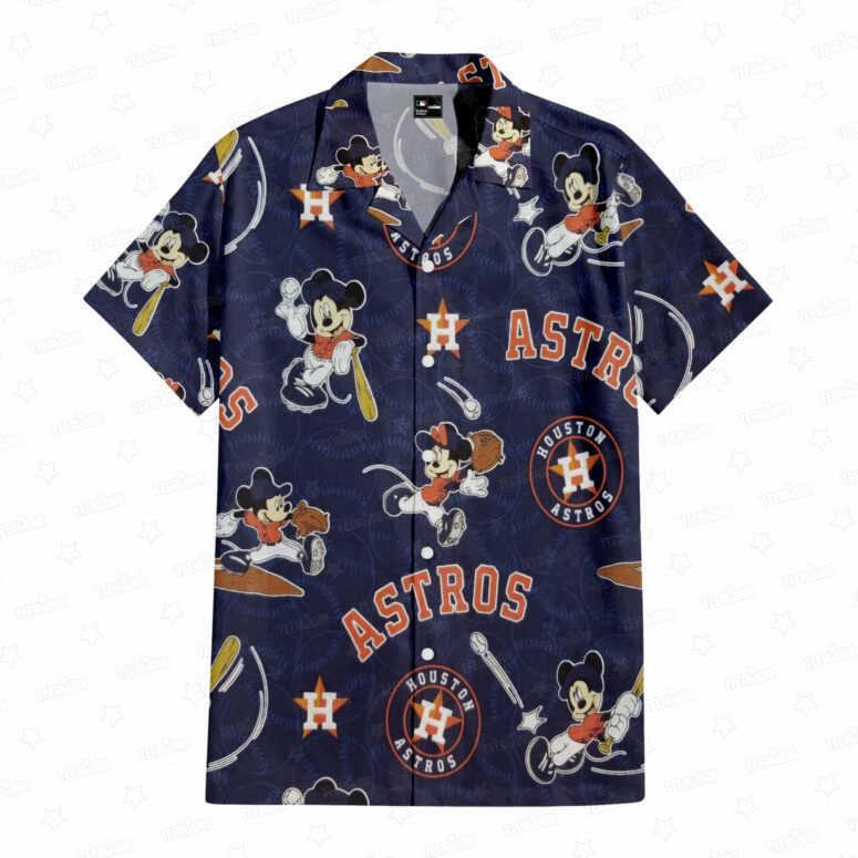 Houston Astros x Mickey Hawaiian Shirt