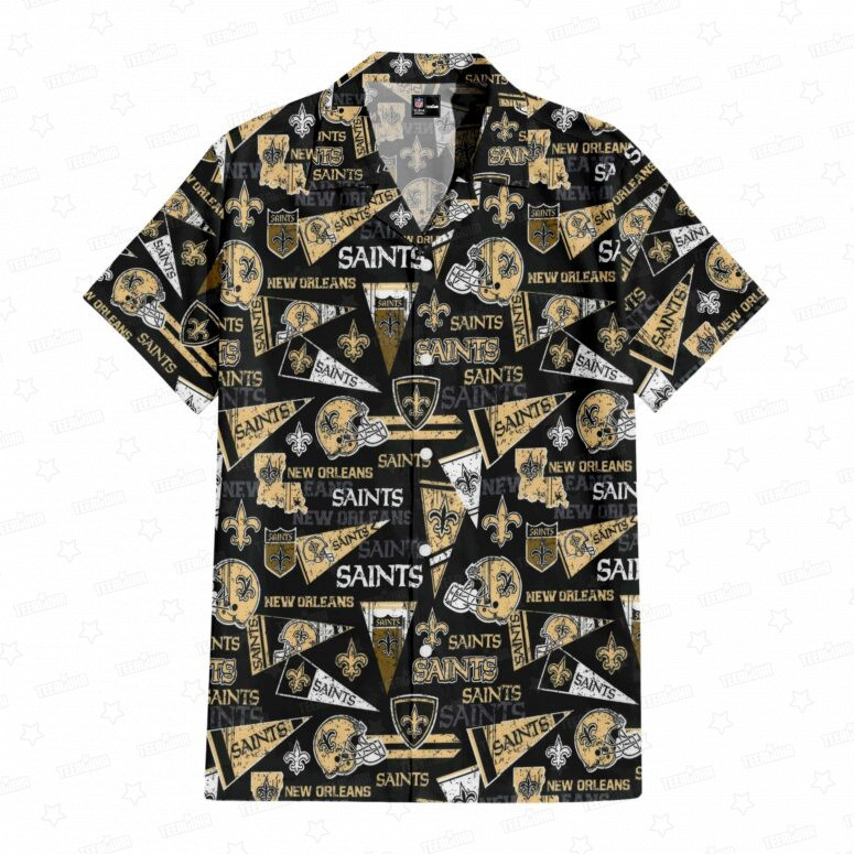 New Orleans Saints NOLA Spirit Hawaiian Shirt