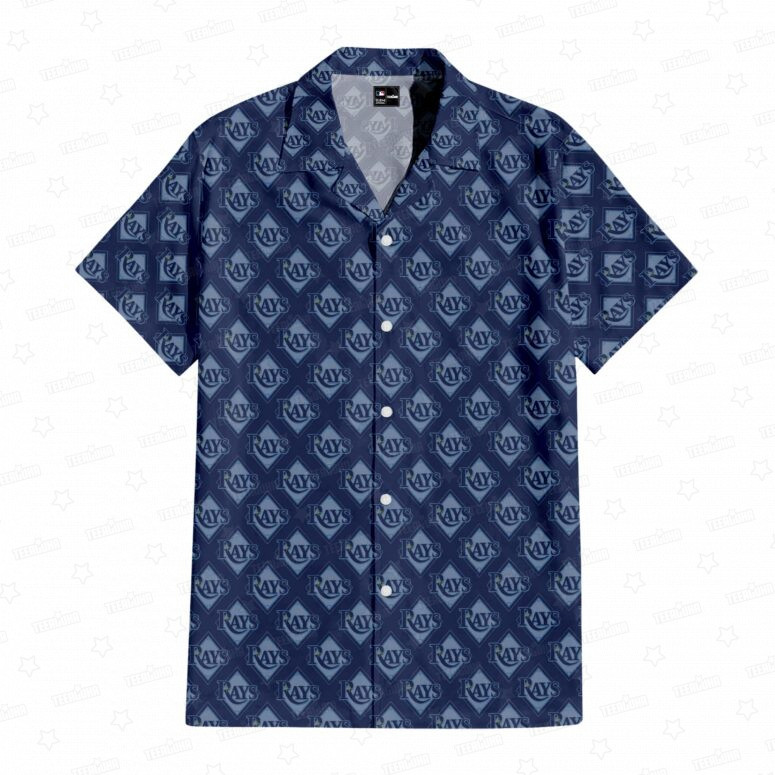 Tampa Bay Rays Seaside Symphony Hawaiian Shirt