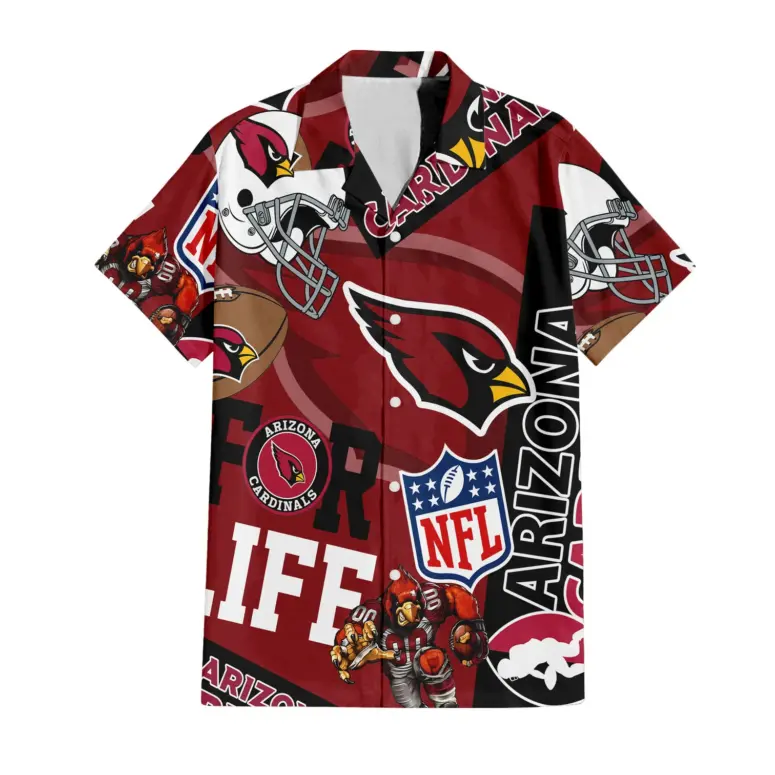 Arizona Cardinals For Life Hawaiian Shirt