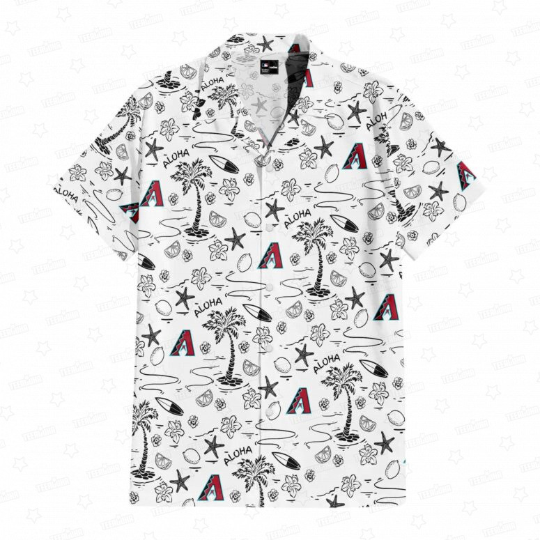 Arizona Diamondbacks Aloha Paradise Hawaiian Shirt