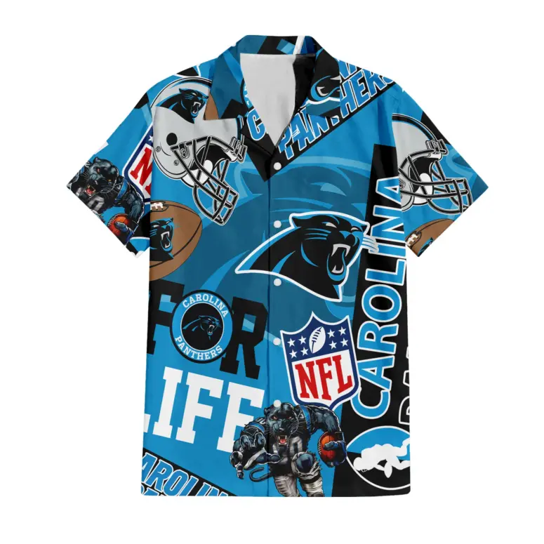 Carolina Panthers For Life Hawaiian Shirt