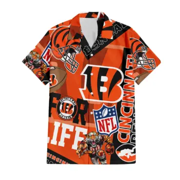 Cincinnati Bengals For Life Hawaiian Shirt