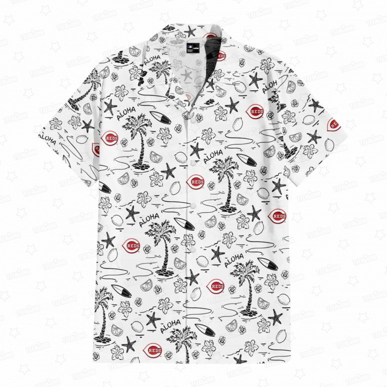 Cincinnati Reds Aloha Paradise Hawaiian Shirt