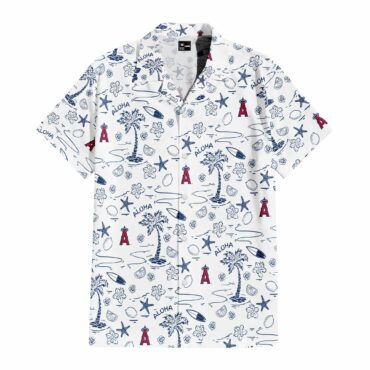 Los Angeles Angels Aloha Paradise Hawaiian Shirt