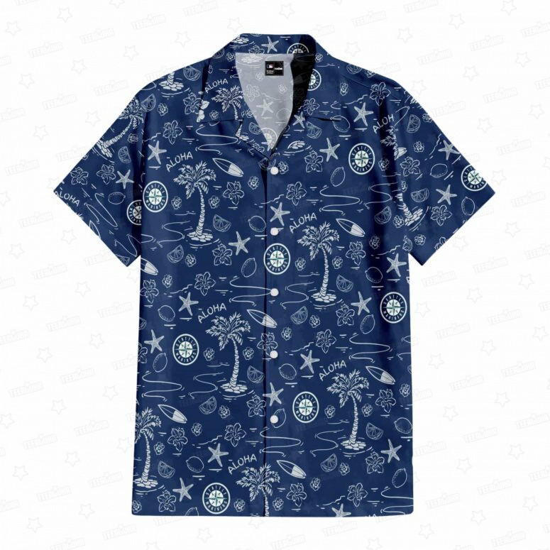 Seattle Mariners Aloha Paradise Hawaiian Shirt