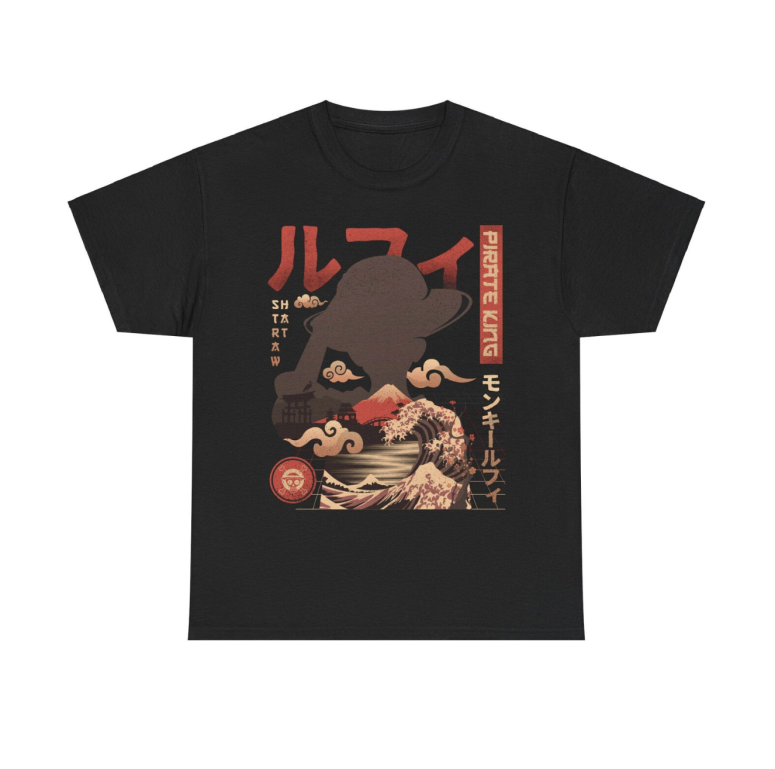 Pirate King Luffy Anime Shirt