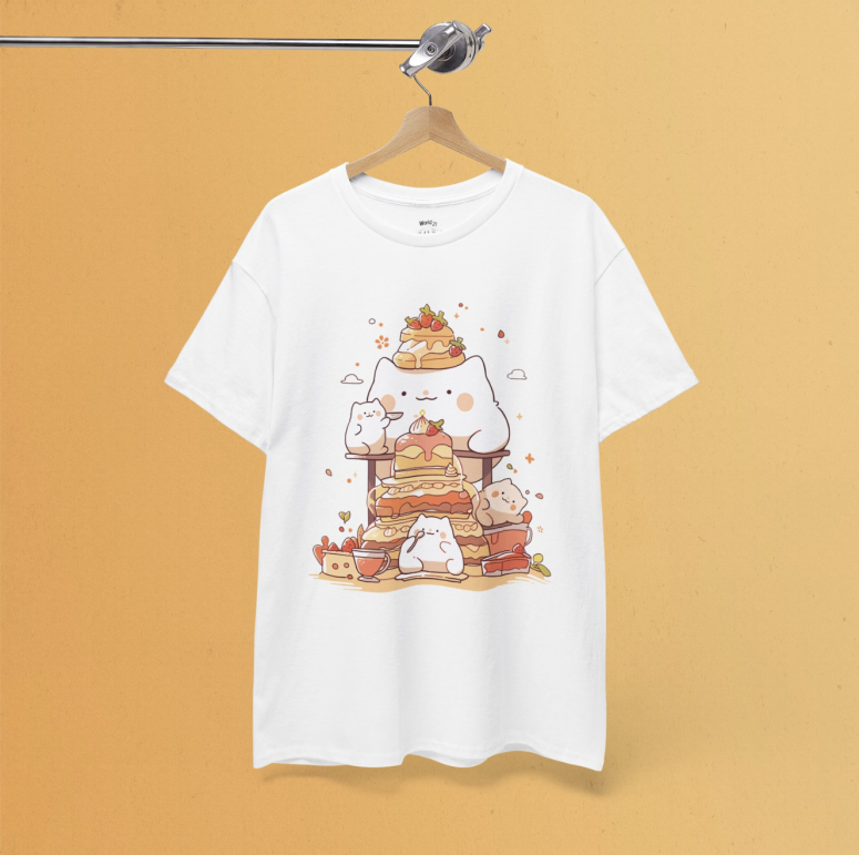 Kawaii Sweet Cat T-Shirt