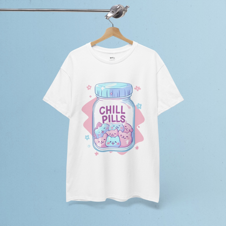 Pastel Goth Chill Pills T-Shirt